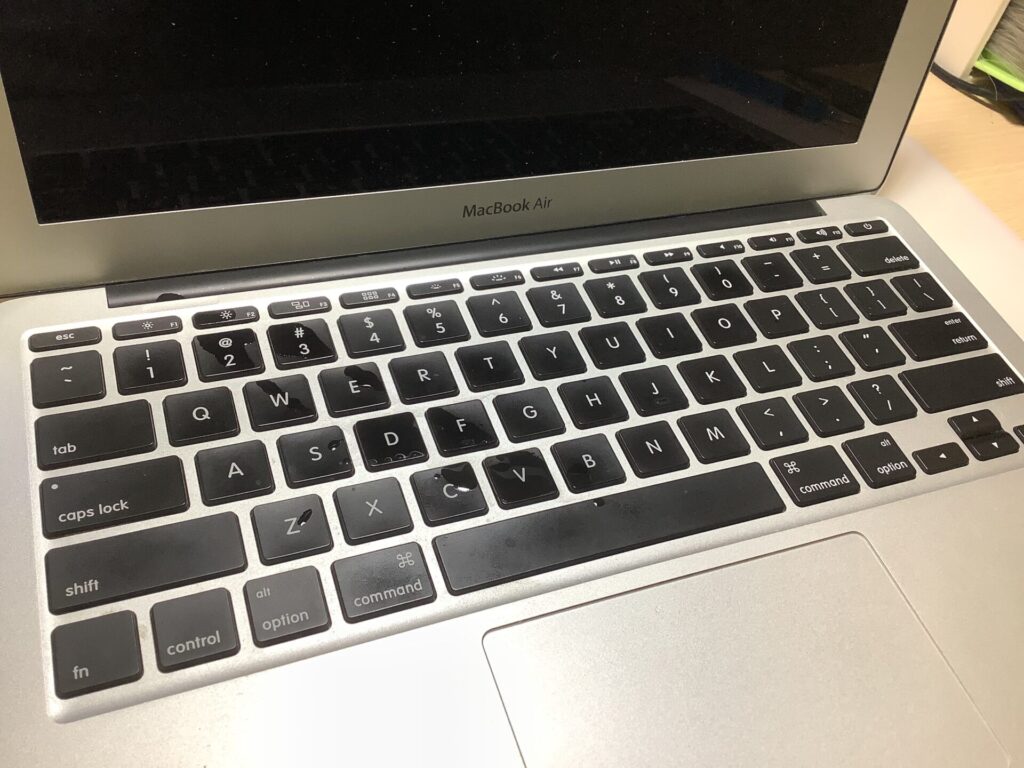 MacBook(マックブック)水濡れ