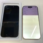 表示不良のiPhone16 Pro
