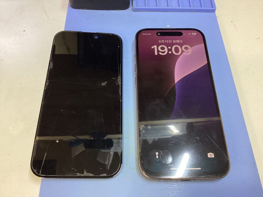 iPhone16 Pro修理後