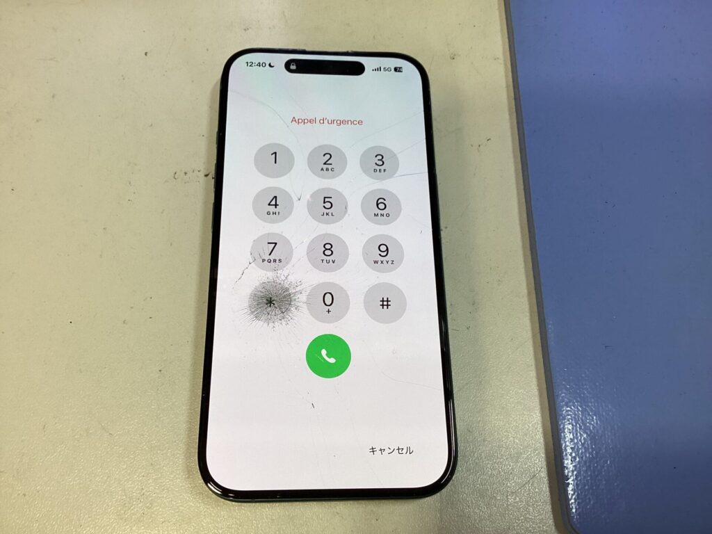 iPhone 16の液晶画面修理